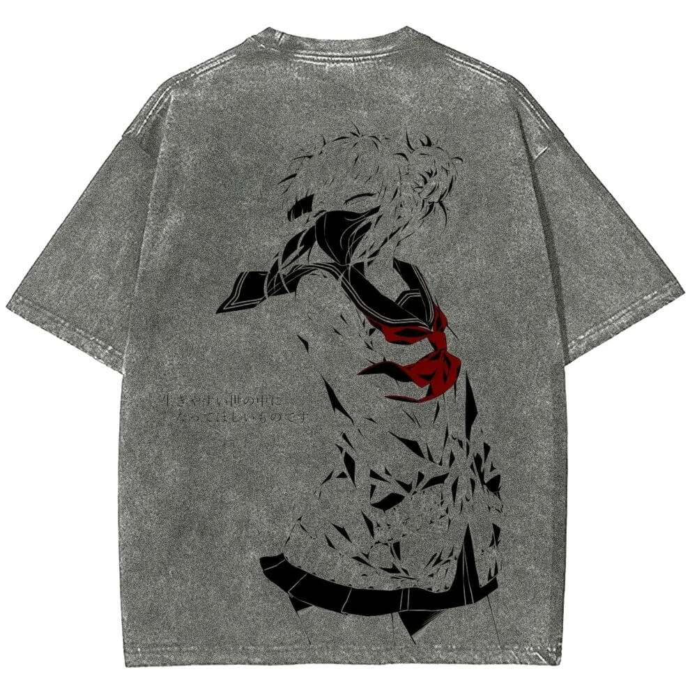 Toga himiko Unisex Fit Washed T-Shirt