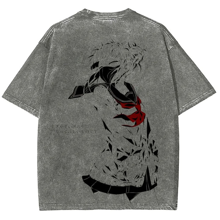 Toga himiko Unisex Fit Washed T-Shirt