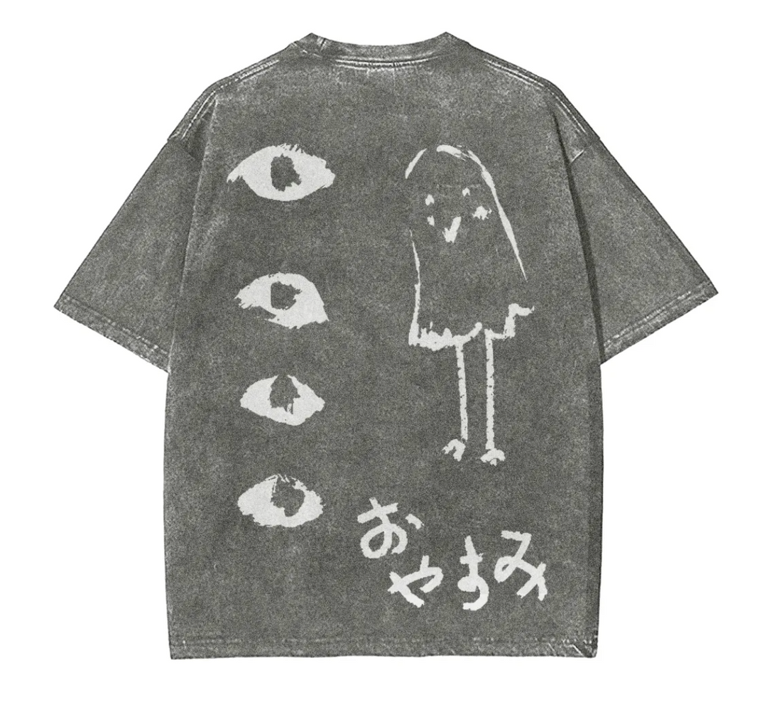 Goodnight Punpun Unisex Fit Washed T-Shirt