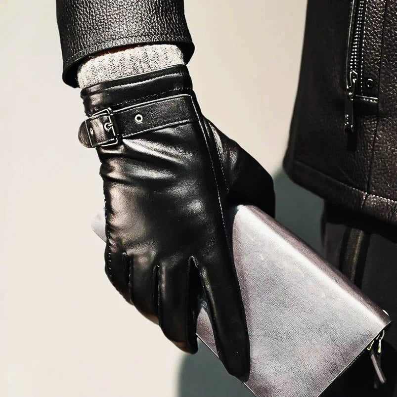 "Lucio" Genuine Leather Gloves