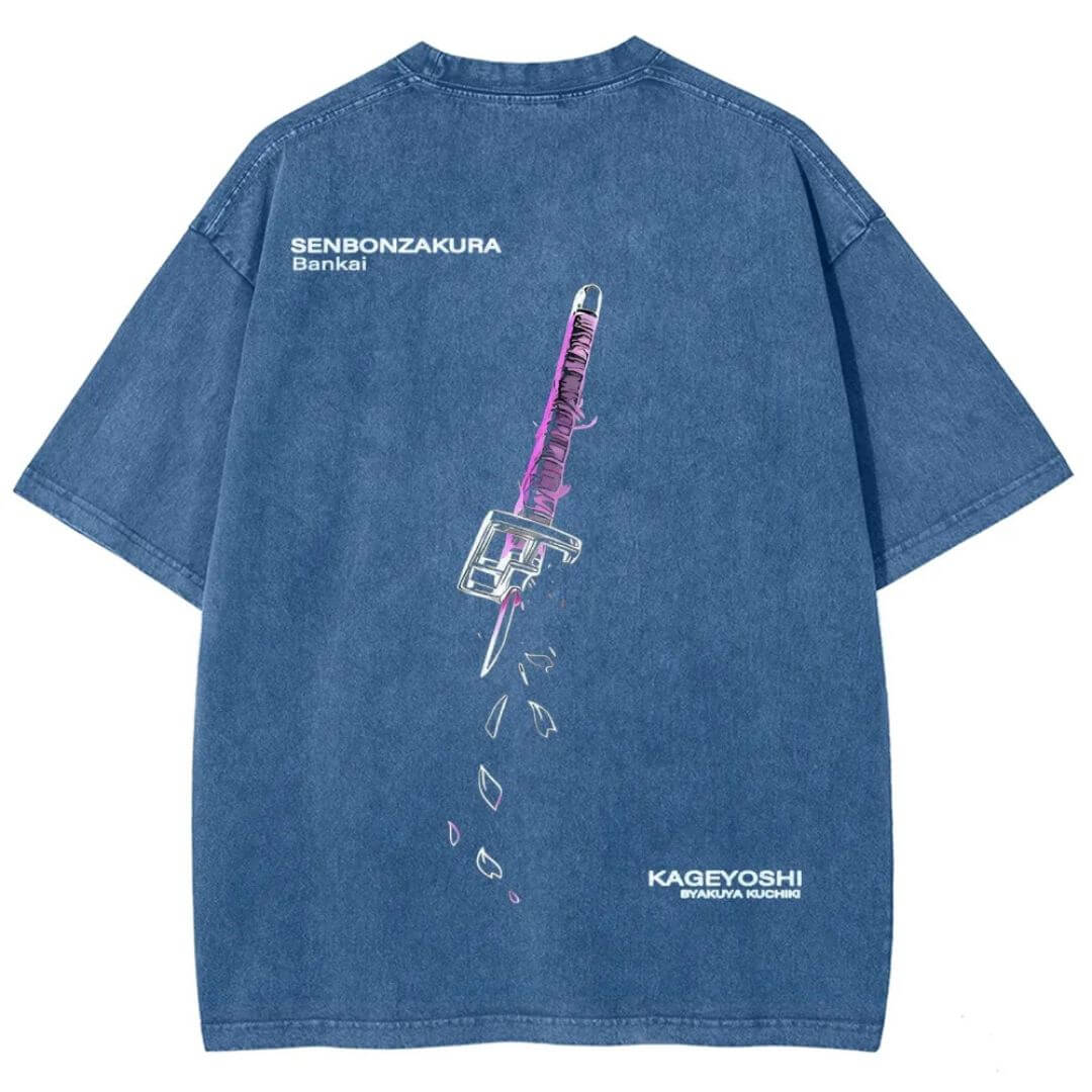 Bleach Unisex Fit Washed T-Shirt