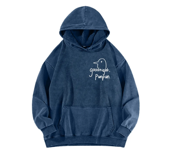 Goodnight Punpun Unisex Washed Hoodie
