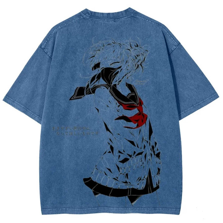 Toga himiko Unisex Fit Washed T-Shirt