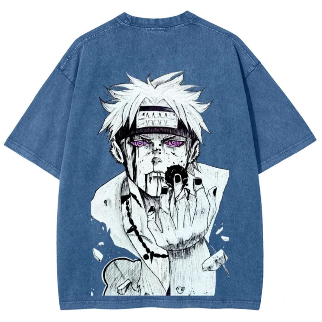 Naturo Nagato Unisex Fit Washed T-Shirt