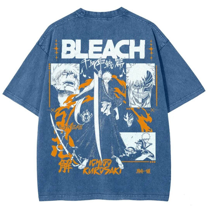 Bleach Unisex Washed T-Shirt