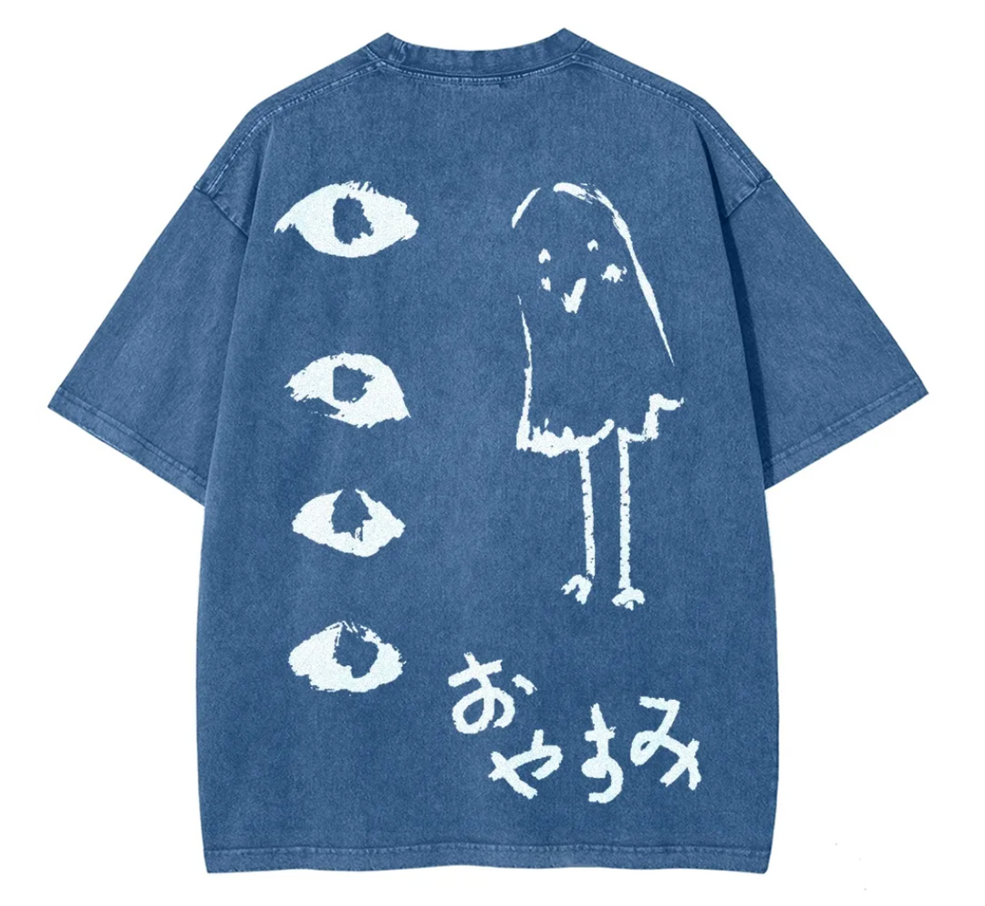 Goodnight Punpun Unisex Fit Washed T-Shirt