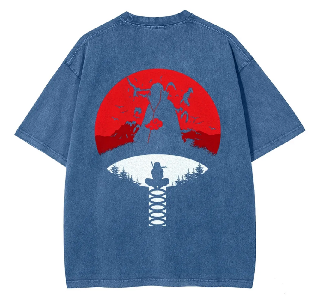 Naruto Unisex Fit Washed T-Shirt