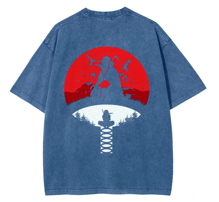 Naruto Unisex Fit Washed T-Shirt