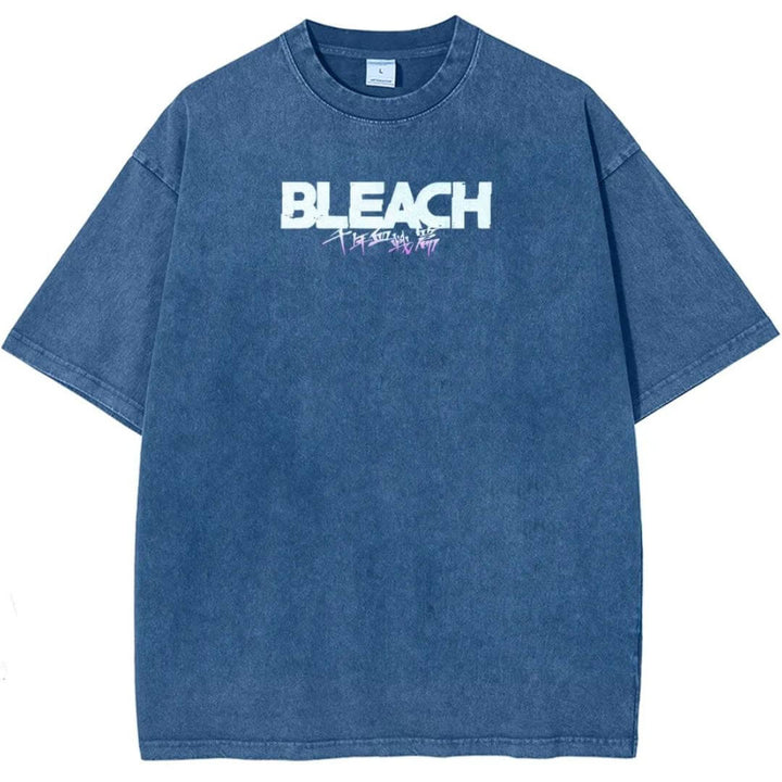 Bleach Unisex Fit Washed T-Shirt