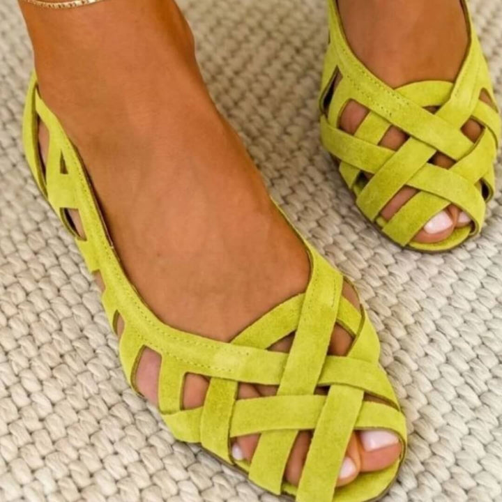 Sperlonga Cutout Flat Women’s Sandals