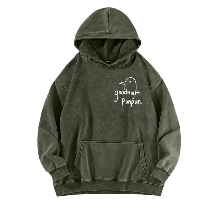 Goodnight Punpun Unisex Washed Hoodie
