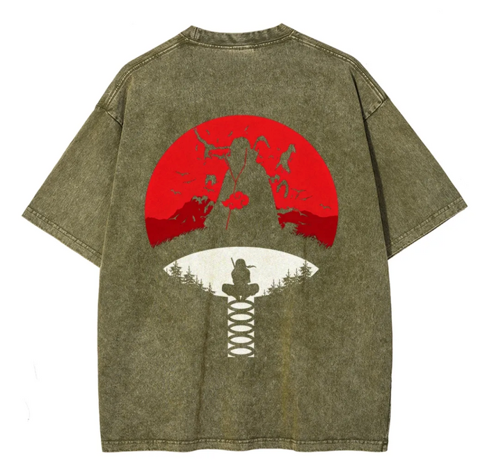 Naruto Unisex Fit Washed T-Shirt