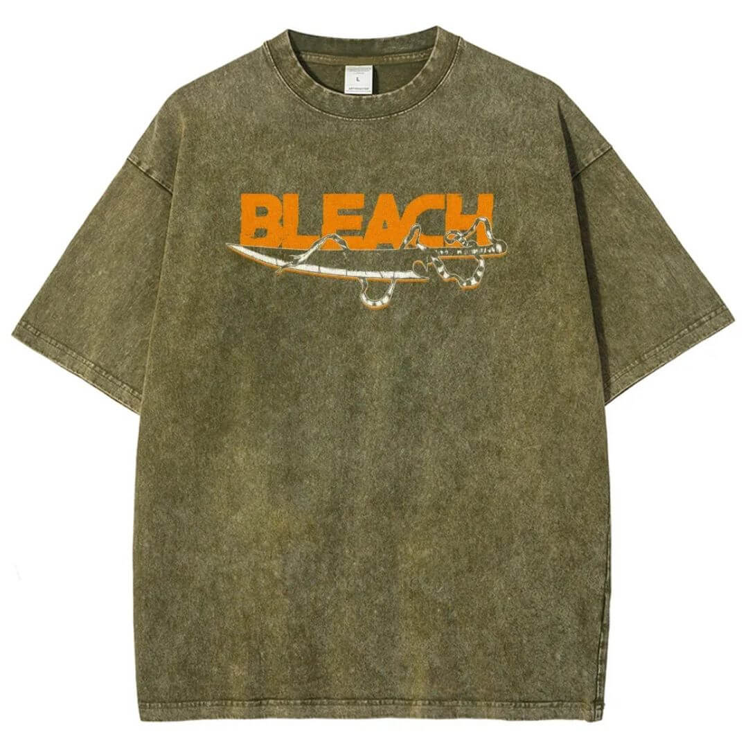 Bleach Unisex Washed T-Shirt