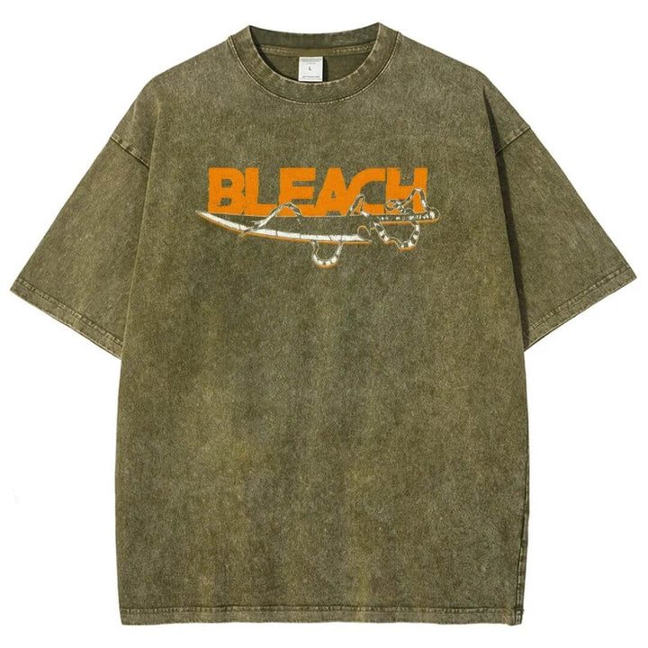 Bleach Unisex Washed T-Shirt