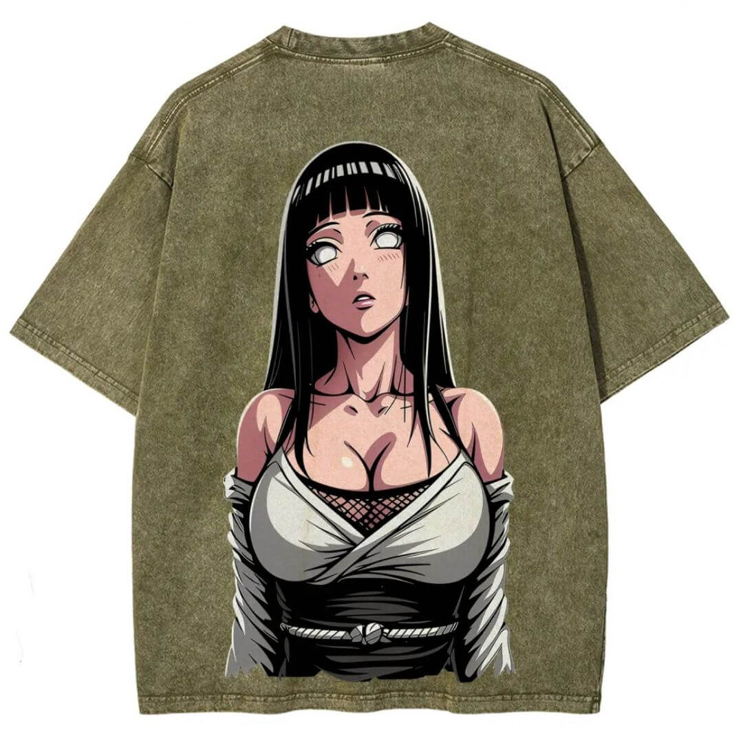 Naruto Hinata Hyūga Washed T-Shirt