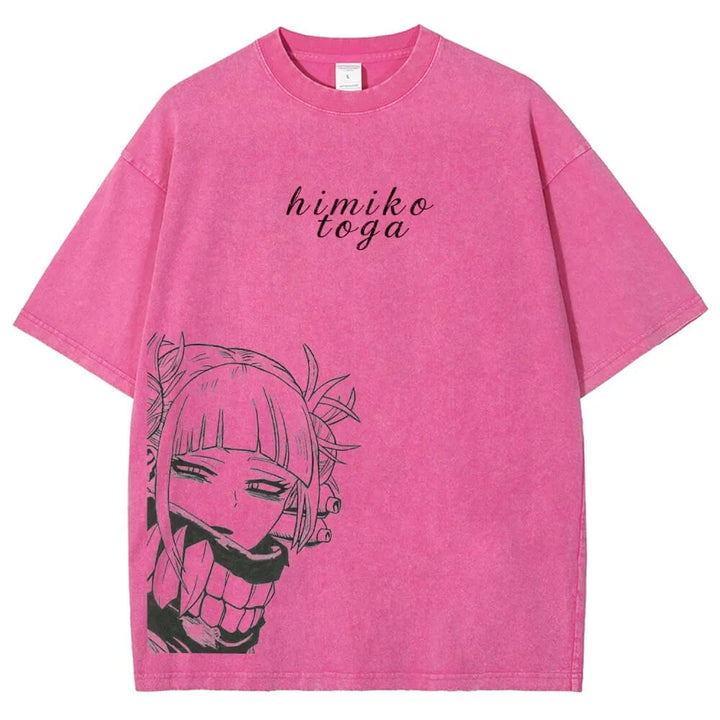 Toga himiko Unisex Fit Washed T-Shirt