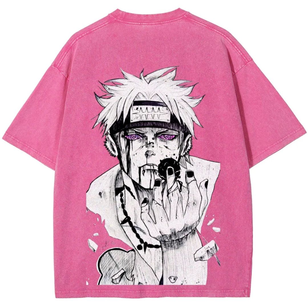 Naturo Nagato Unisex Fit Washed T-Shirt