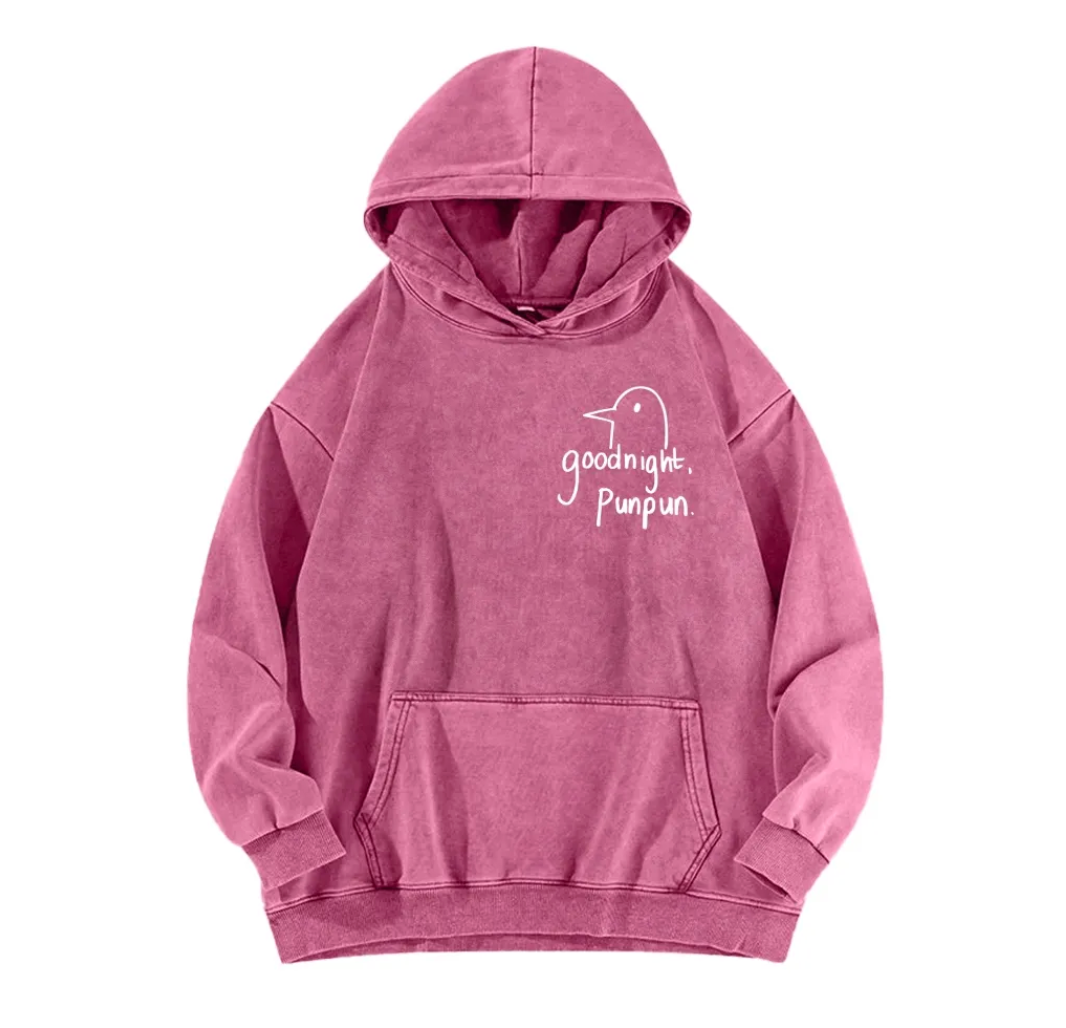 Goodnight Punpun Unisex Washed Hoodie