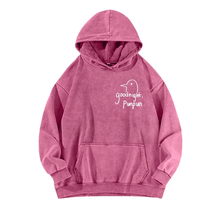 Goodnight Punpun Unisex Washed Hoodie