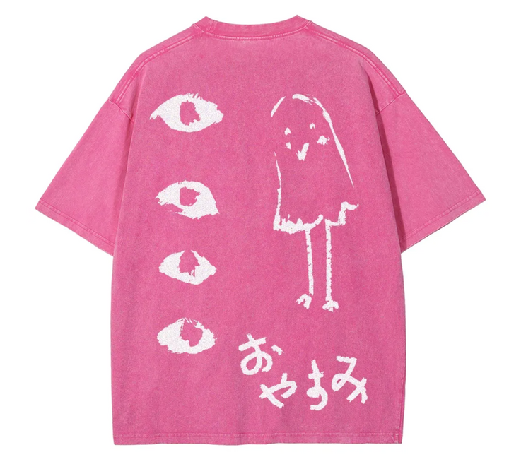 Goodnight Punpun Unisex Fit Washed T-Shirt