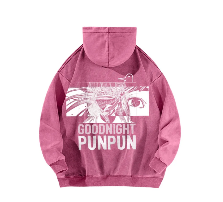 Goodnight Punpun Unisex Washed Hoodie