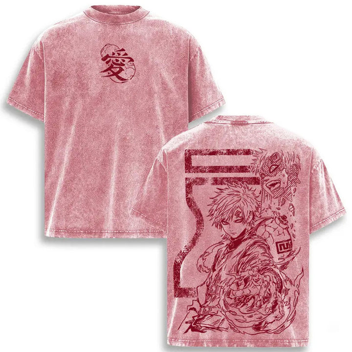 Gaara Kazekage Washed T-Shirt