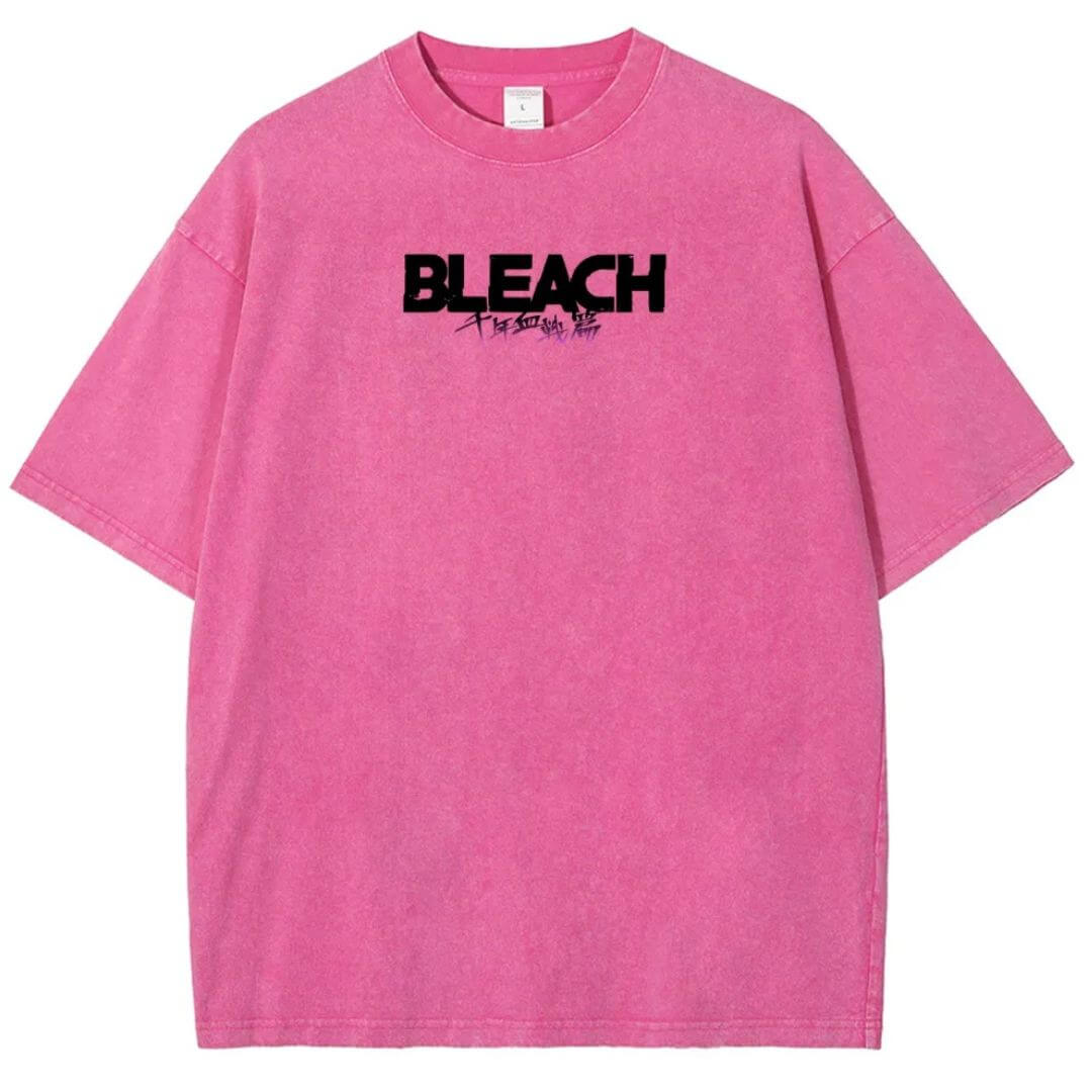 Bleach Unisex Fit Washed T-Shirt
