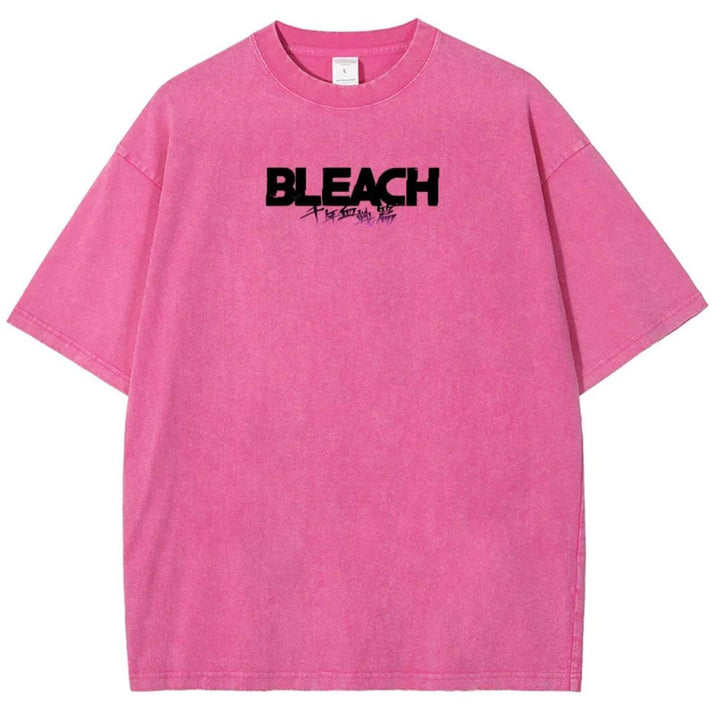 Bleach Unisex Fit Washed T-Shirt