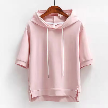 Lunara Short-Sleeve Hoodie