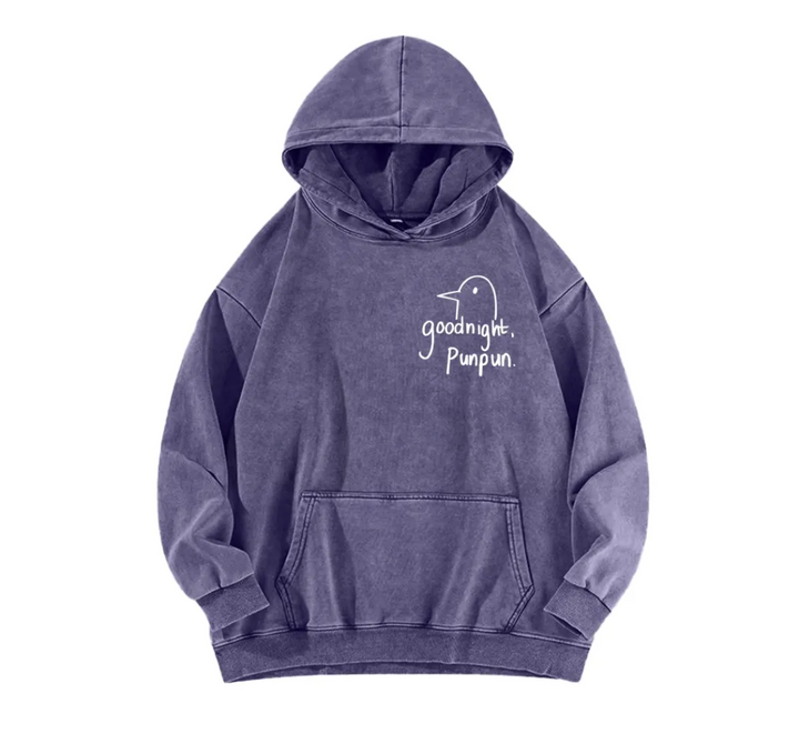 Goodnight Punpun Unisex Washed Hoodie