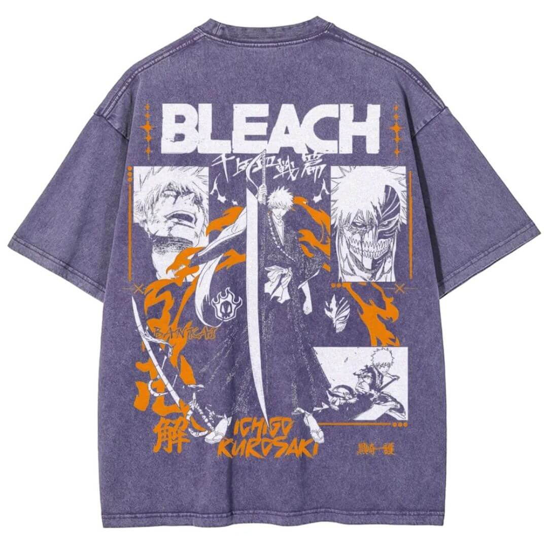 Bleach Unisex Washed T-Shirt