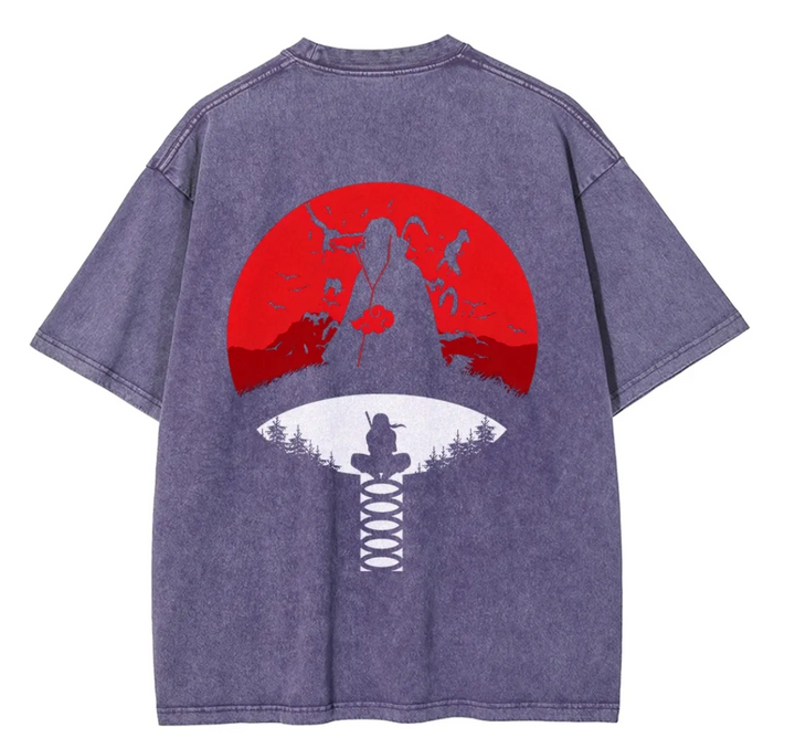 Naruto Unisex Fit Washed T-Shirt