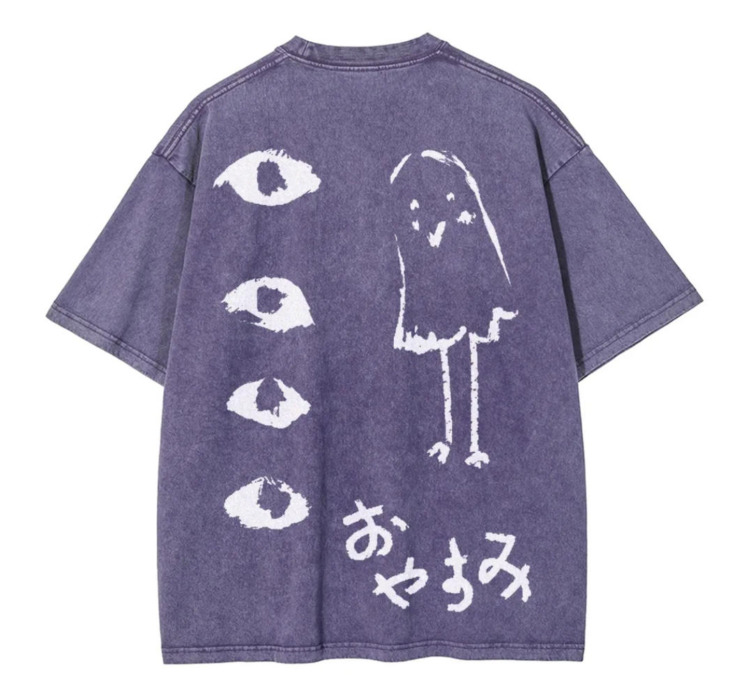Goodnight Punpun Unisex Fit Washed T-Shirt
