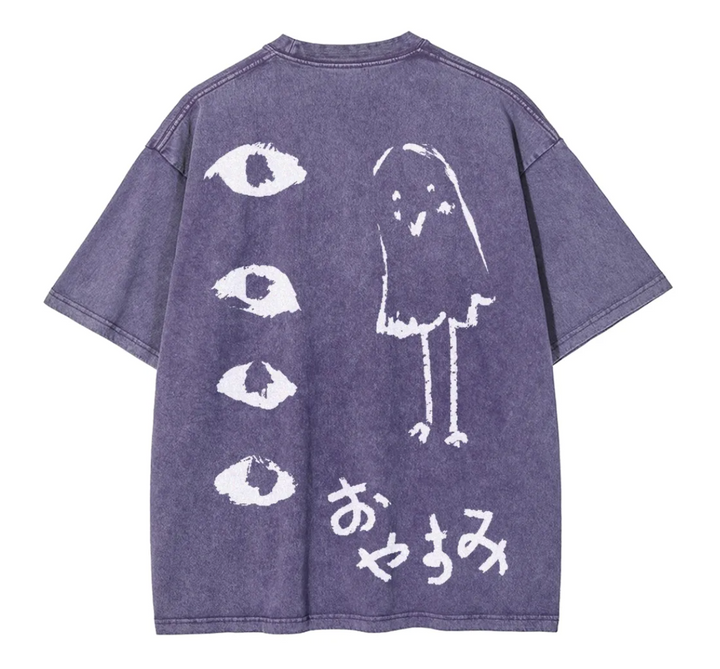 Goodnight Punpun Unisex Fit Washed T-Shirt