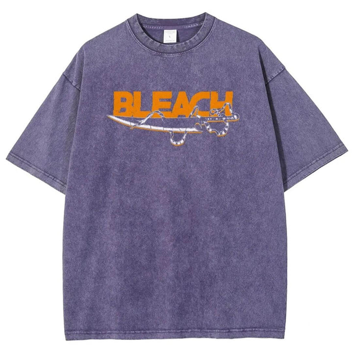 Bleach Unisex Washed T-Shirt