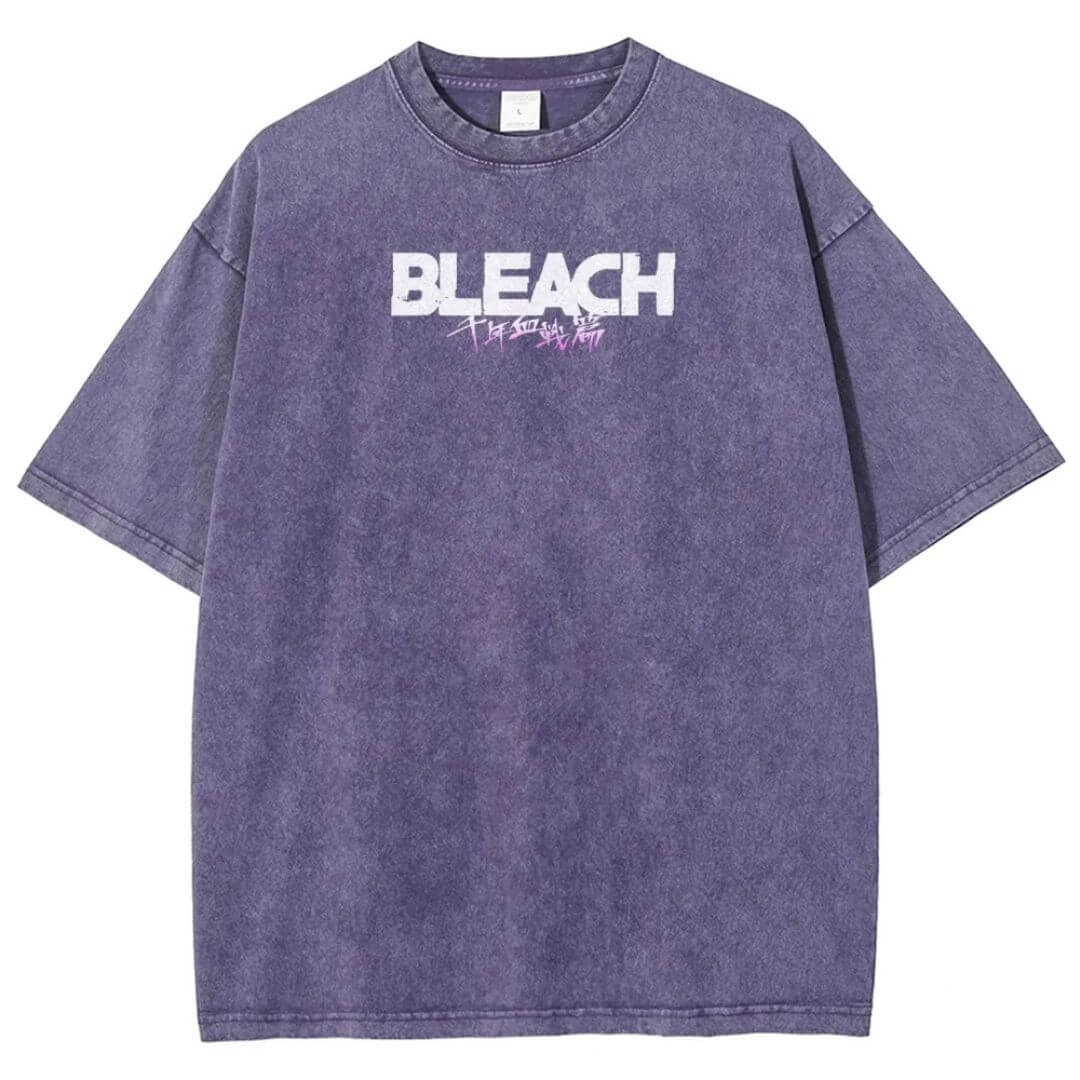 Bleach Unisex Fit Washed T-Shirt