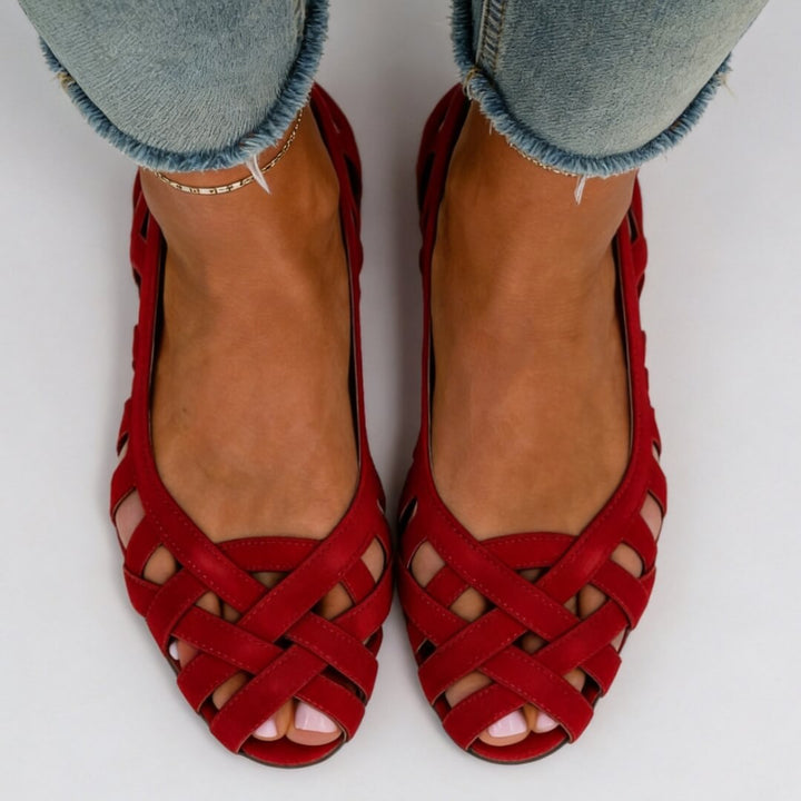 Sperlonga Cutout Flat Women’s Sandals