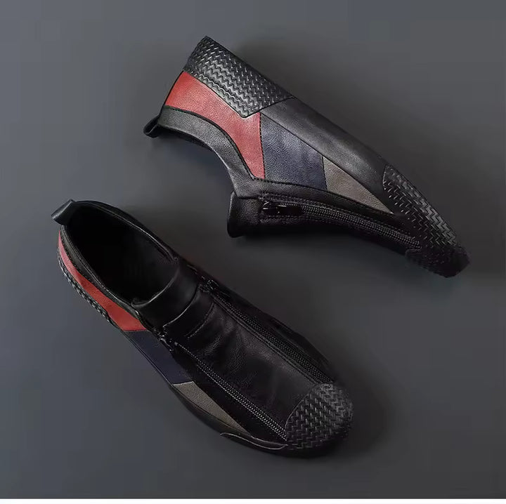 Claude Monet Genuine Leather Sneakers
