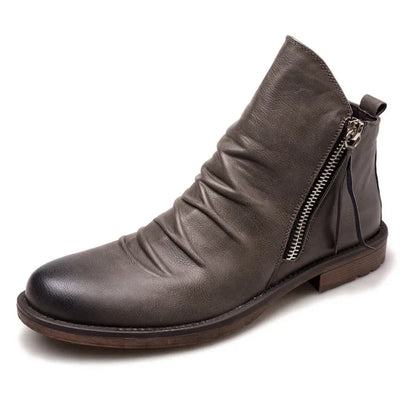 Lorenzo Cavallo Leather Chelsea Boots