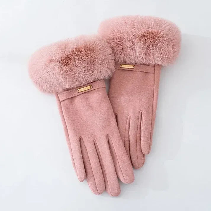 "Esta" Fur Gloves