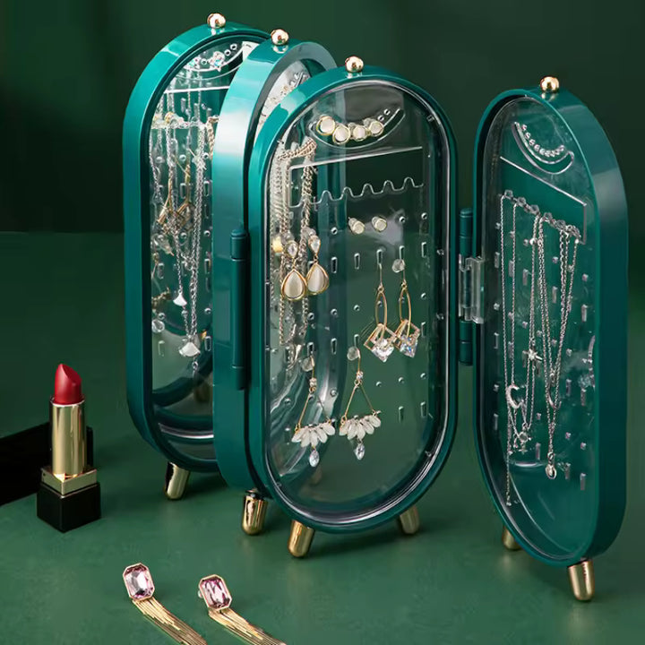 Elegant Folding Jewelry Organizer