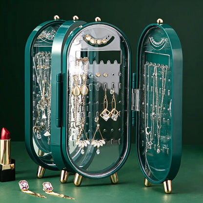 Elegant Folding Jewelry Organizer