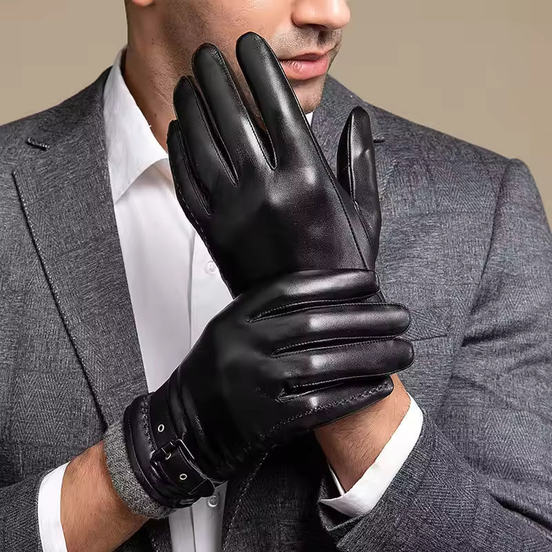 "Lucio" Genuine Leather Gloves