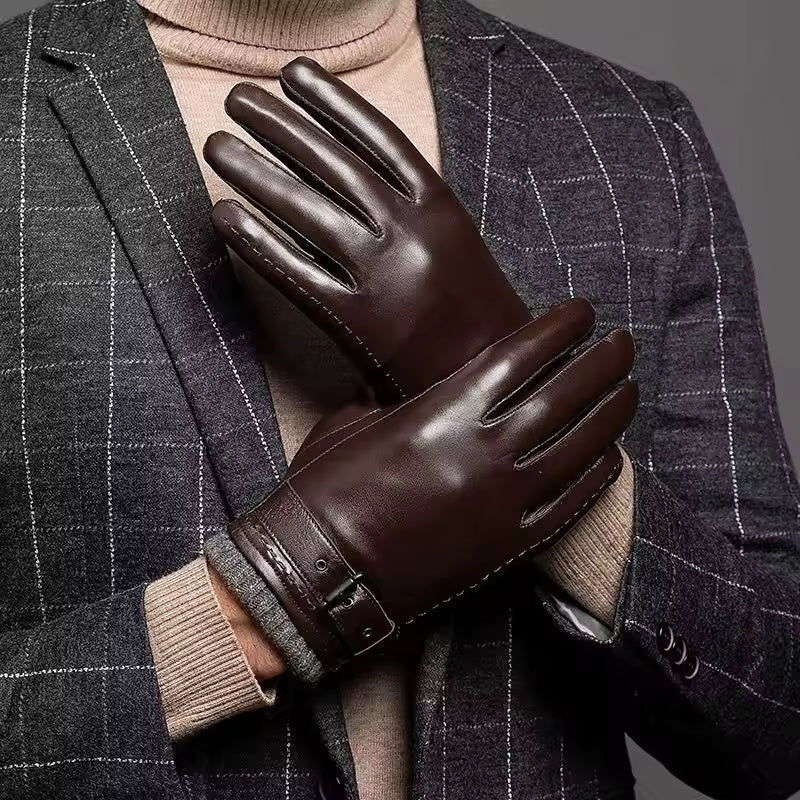 "Lucio" Genuine Leather Gloves