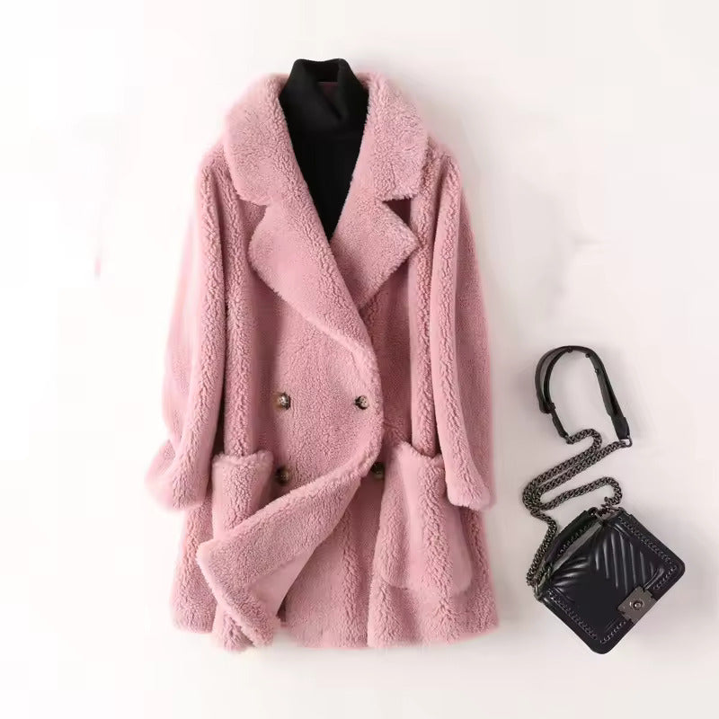 Sofia Amoretti Isernia Shearling Coat