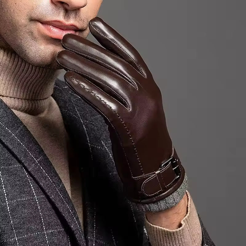 "Lucio" Genuine Leather Gloves