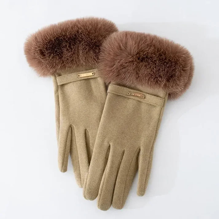 "Esta" Fur Gloves