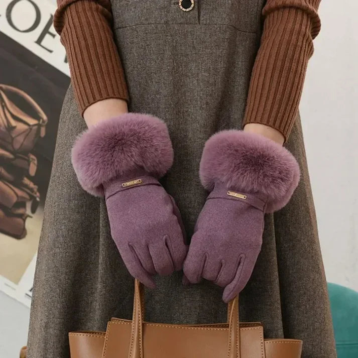 "Esta" Fur Gloves