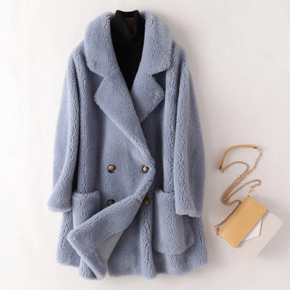 Sofia Amoretti Isernia Shearling Coat