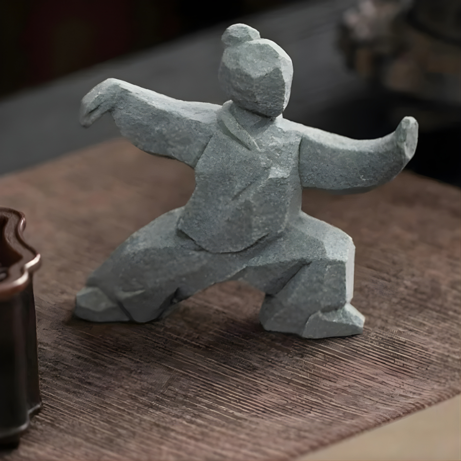 Tai Chi Flow Stone Figurines